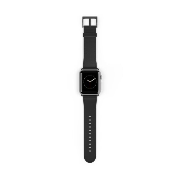 Stylish Black Watch Band for Apple Watch, Adjustable, Perfect for Workouts, Fashion, Gifts, Everyday Wear, Unisex