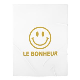 Smiley Face Baby Swaddle Blanket | Cozy Infant Wrap for Newborns | Perfect Baby Shower Gift, Nursery Decor, and more!