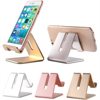 Universal Aluminum Alloy Desktop Phone Holder