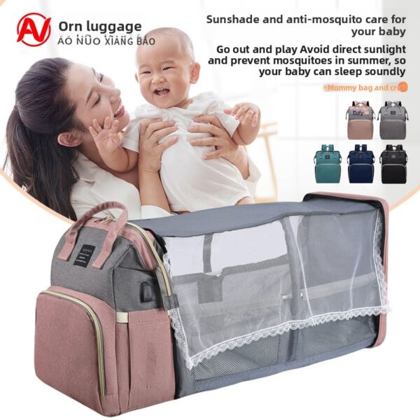 Large-capacity baby and mother bags