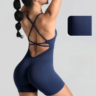 Women's Yoga Jumpsuit with Shorts