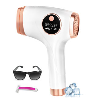 Handheld Ice Point Hair Removal Device for Home Use
