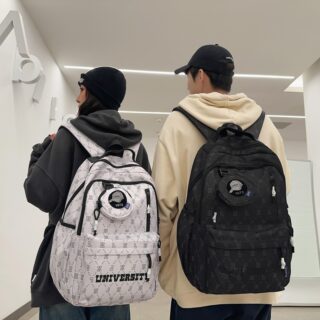 College Style Nylon Backpack