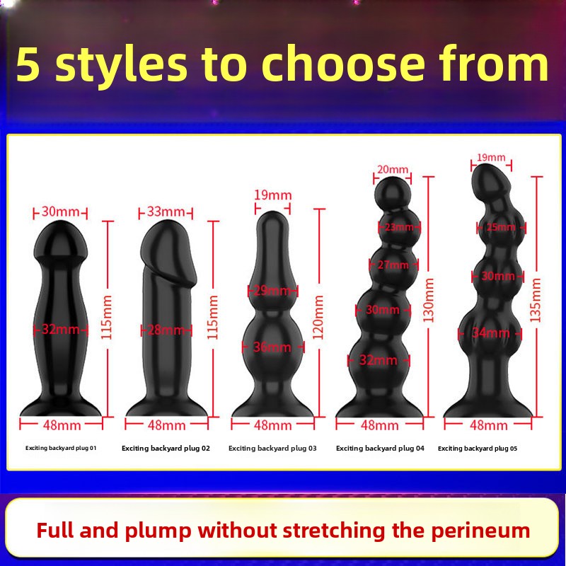 Heavy Duty Anal Plug Unisex Sex Toys - Image 3