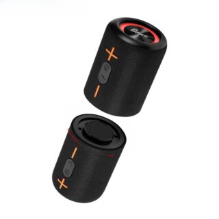 Cyboris Split Fabric Bluetooth Speaker with Subwoofer