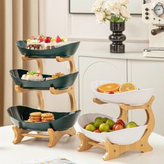 Simple multi-layer home living room fruit dish