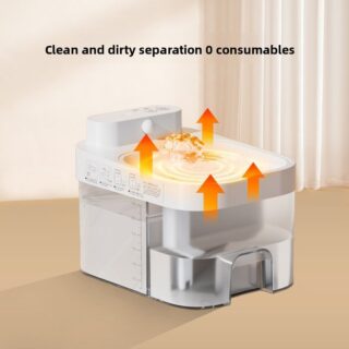 Automatic Pet Water Dispenser with Stainless Steel Plate