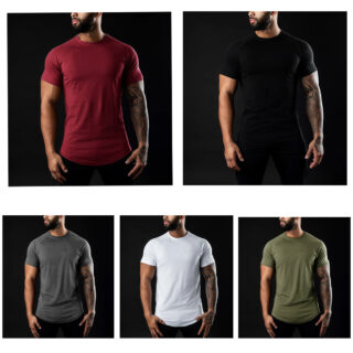 Cotton Round Neck Short Sleeve T-Shirt