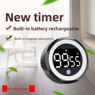 Rotating timer large-screen electronic timing reminder alarm clock