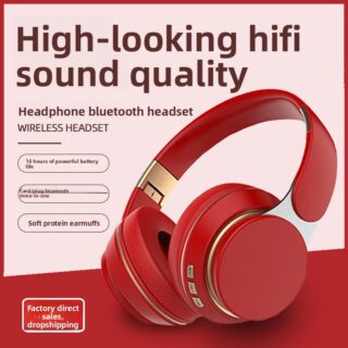 Bluetooth noise-cancelling long-lasting headphones
