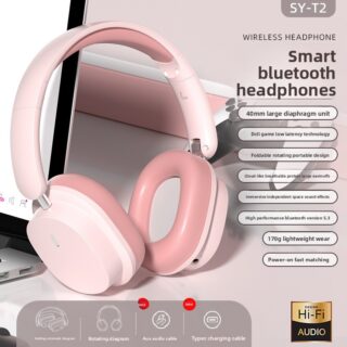 Headband noise-cancelling Bluetooth headphones