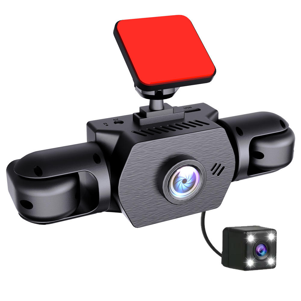 Four-Camera Vehicle Driving Recorder with 360-Degree View - Image 5