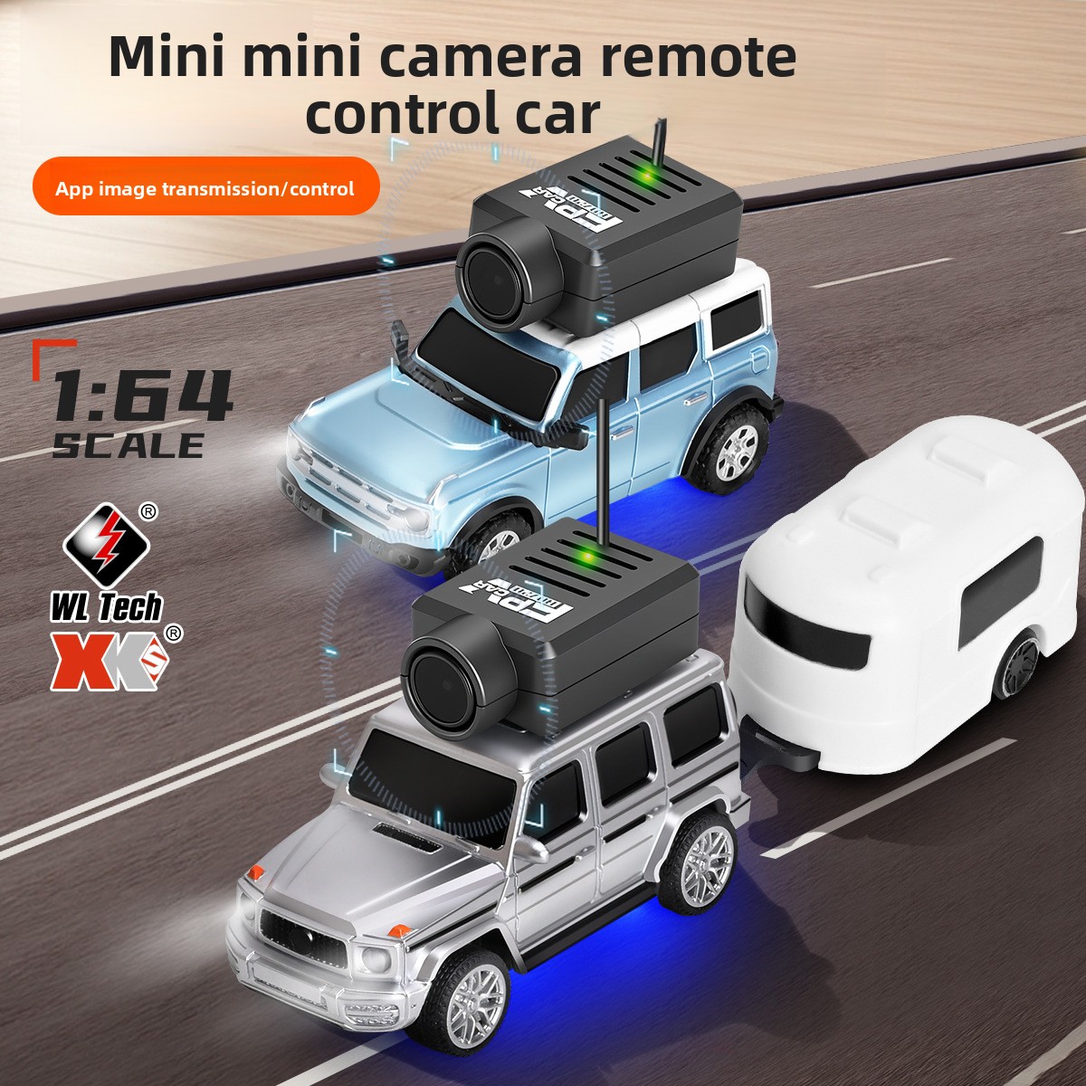 Mini FPV Remote Control Car with Camera - Image 4