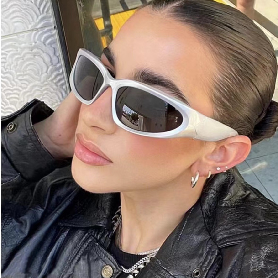 Futuristic Steampunk UV Protection Sunglasses