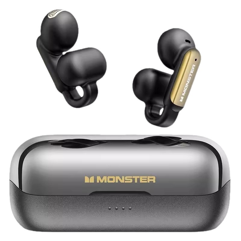 Wireless Sports Ear Clip Bluetooth Headphones with Noise Reduction - Image 2