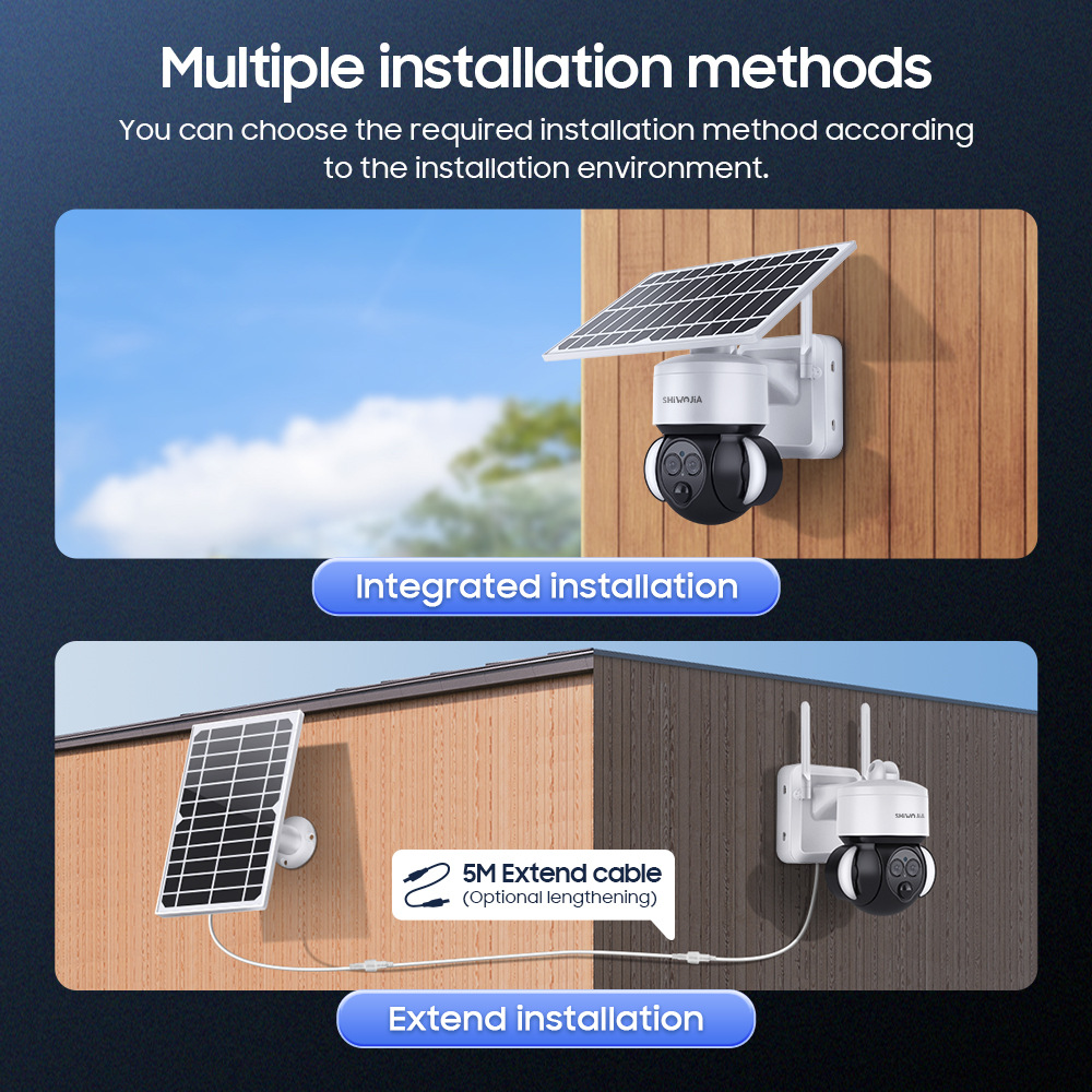 Solar Powered 4G Wireless Binocular Zoom Camera - Image 3