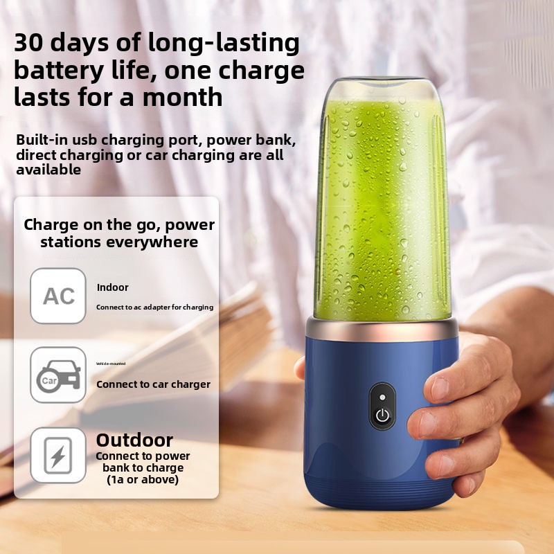 Portable USB Rechargeable Juicer Blender - Image 2
