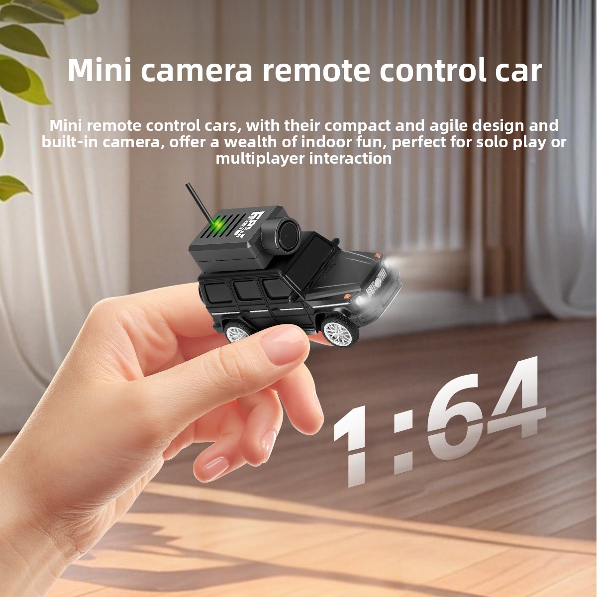 Mini FPV Remote Control Car with Camera - Image 2
