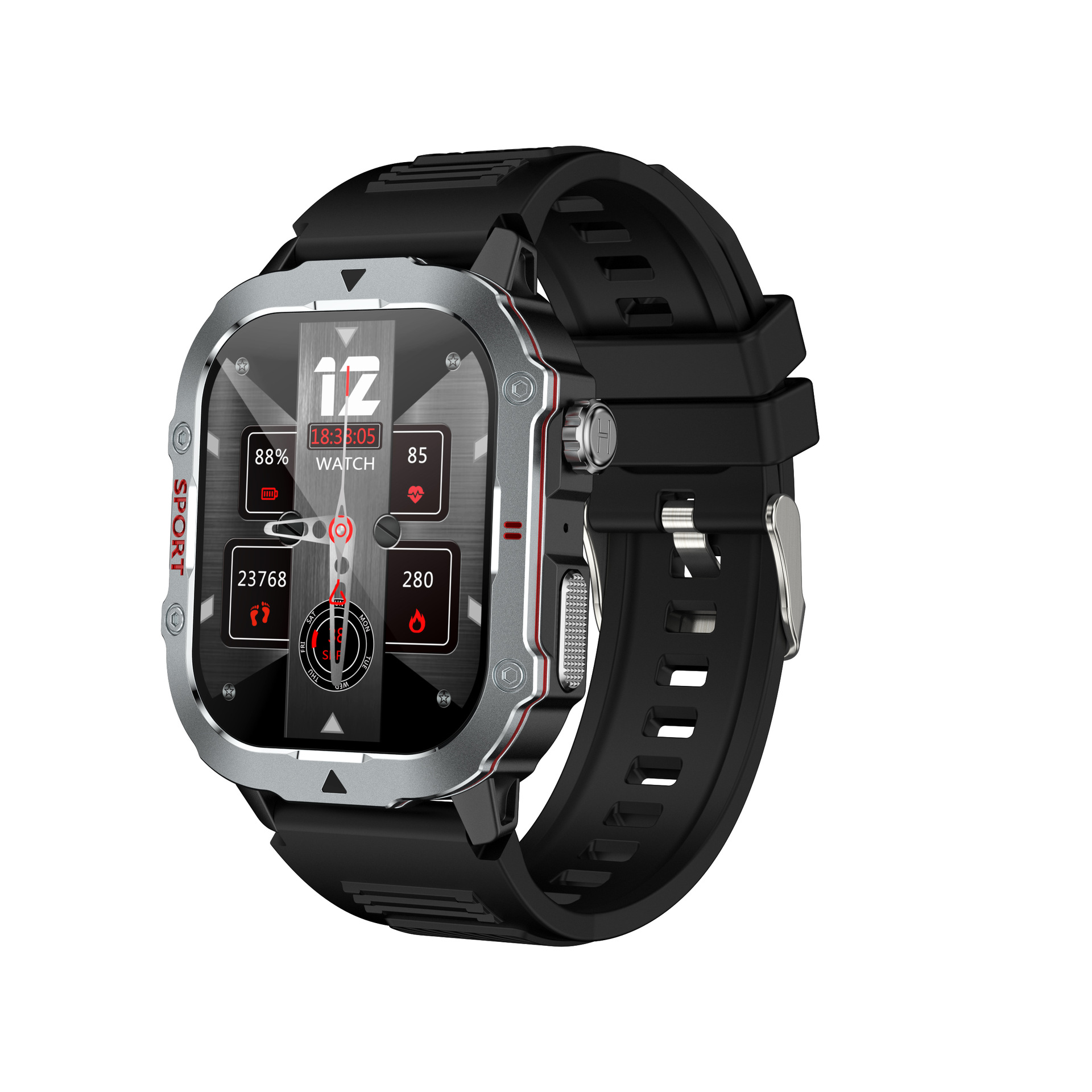 Sports outdoor flashlight smartwatch - Image 2