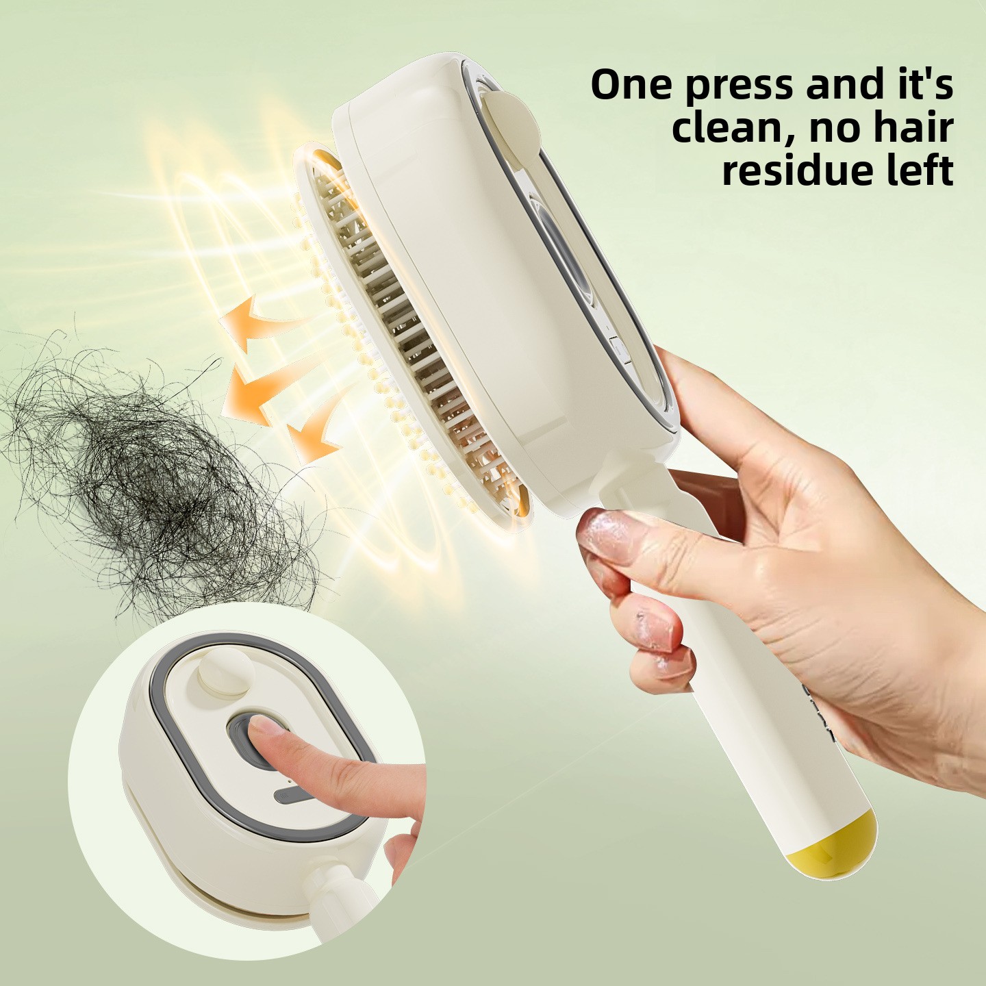 Electric Mist Hair Care Comb with Red Light and Self-Cleaning - Image 4