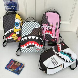 Shark Mouth Backpack - Pink Panther Edition